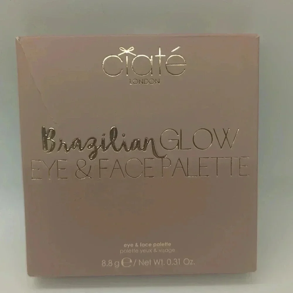 NIB Ciate London Brazilian Glow Faces Palette Light Medium